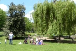 Parc public en banlieue de Londres